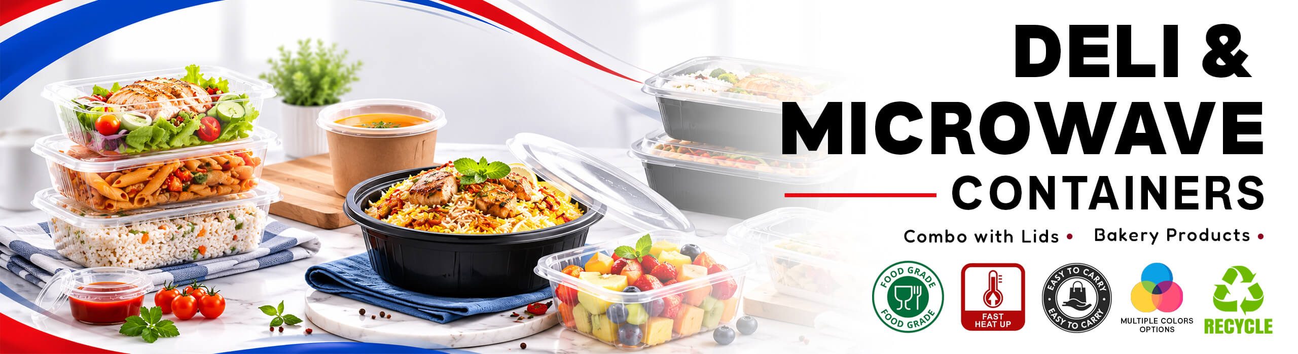 Deli & Microwave Containers