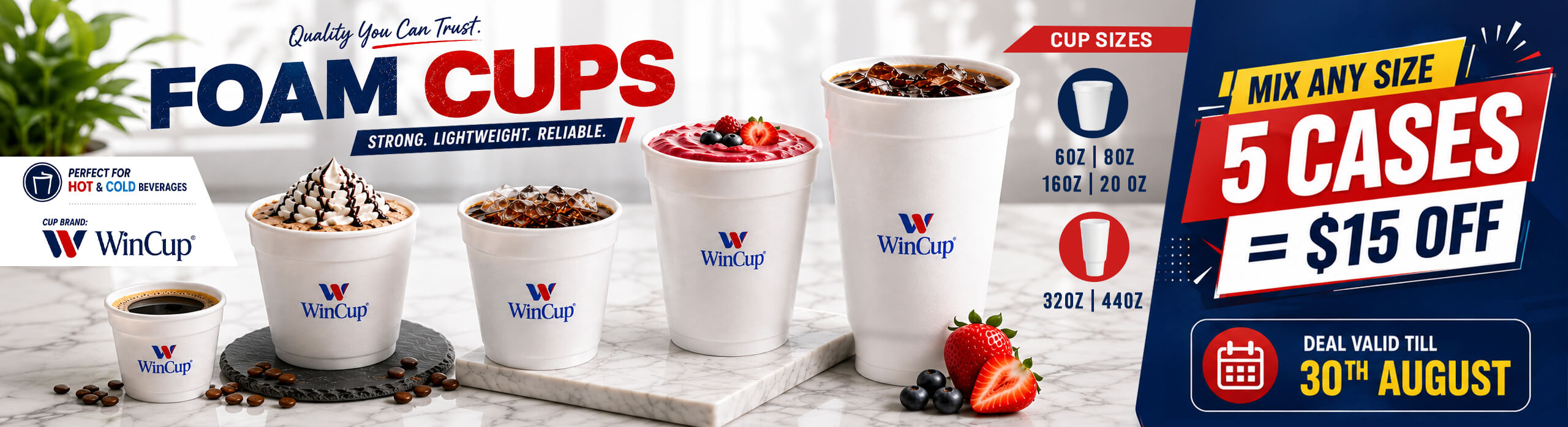 Foam Cups