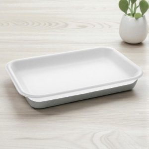 9" Foam Plate, White — 500/case