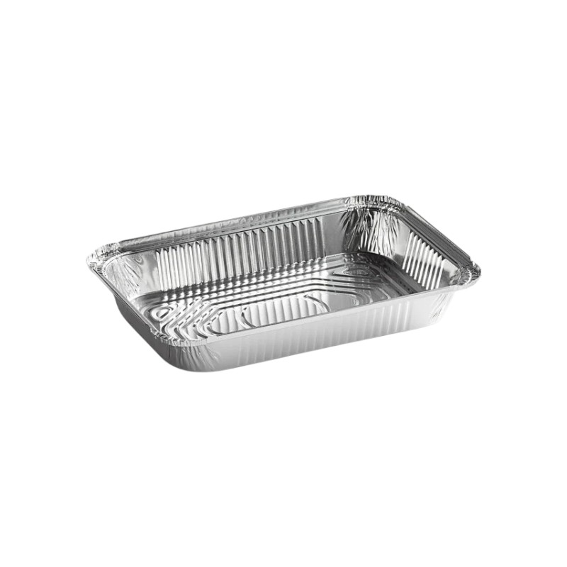 4Lb Oblong Foil Pan - 500/Cs