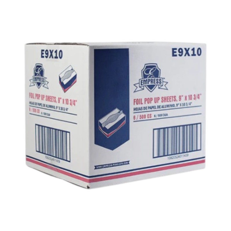 EMPRESS FOIL POP UP SHEETS 9X10.75 INCHES (6/500/CS)
