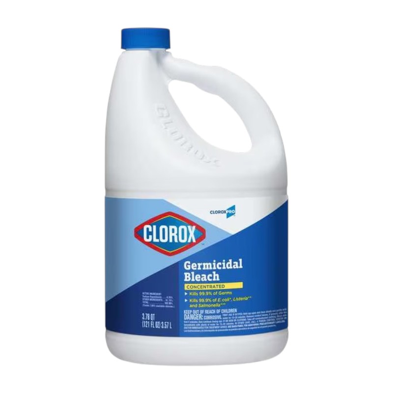 Clorox Liquid Bleach 121 oz. Concentrate Germicidal 3 / cs