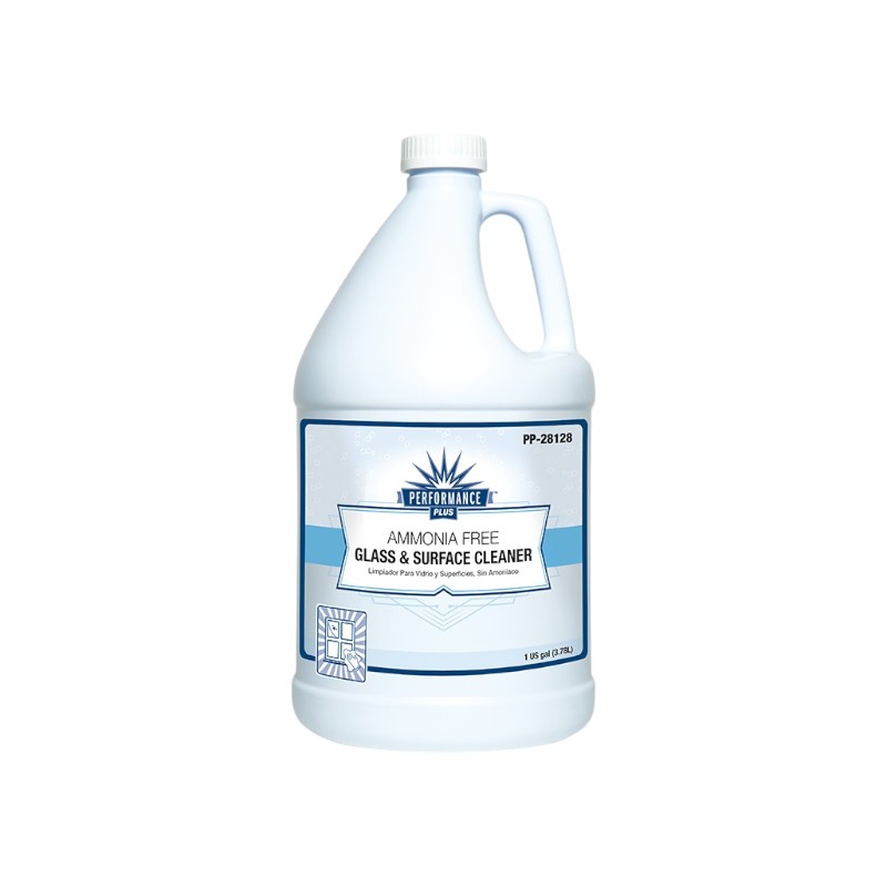 Performance Plus Glass & Surface Cleaner Ammonia Free 1 Gallon Ready to Use 4 / cs