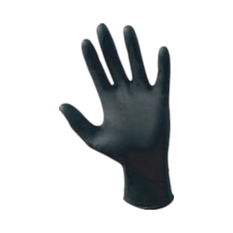 Empress BLACK NITRILE GLOVES POWDER FREE (SMALL) 1000/Cs