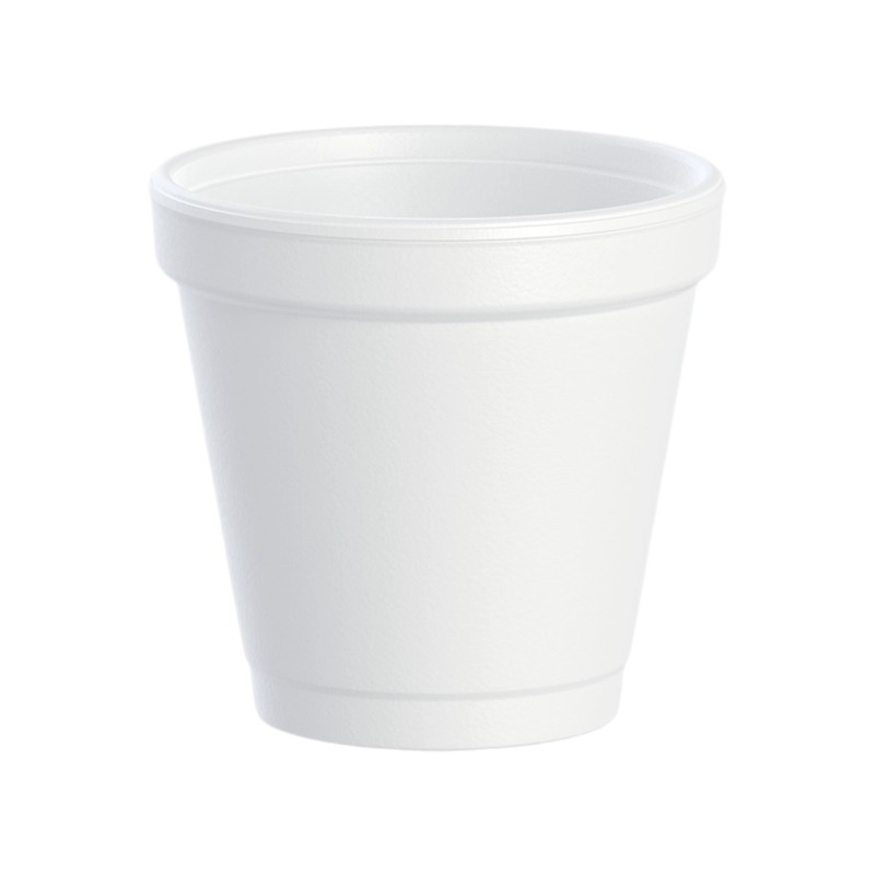 Dart 4J4 White 4oz Foam Cup - 1000/Cs