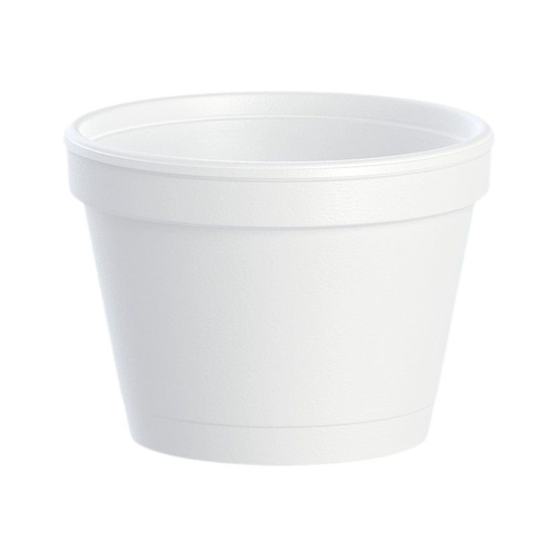 Dart J-Cup 4J6 4OZ Foam Food Container 1000/Case