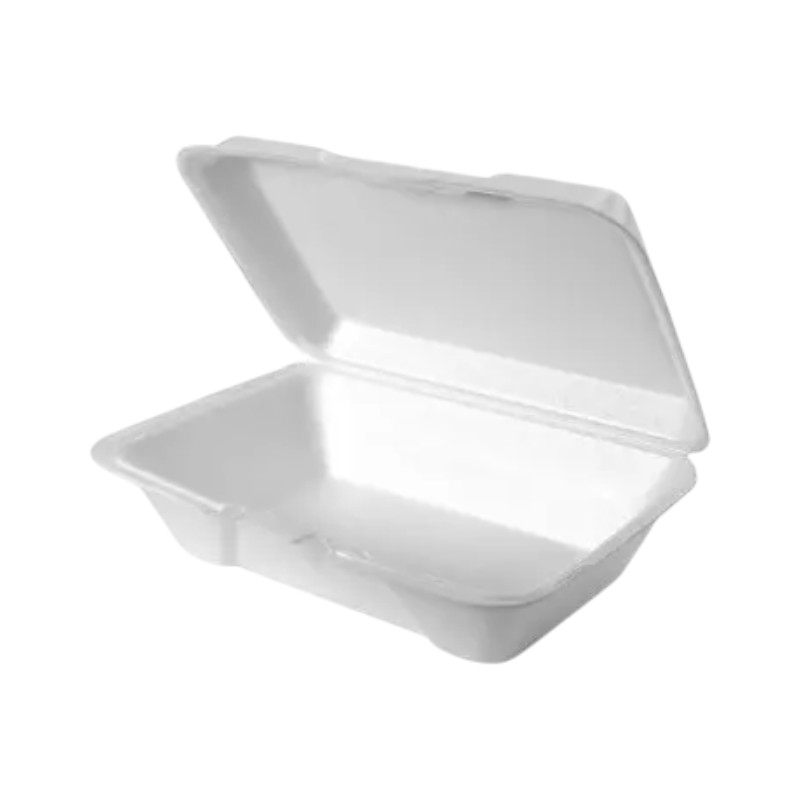 20500 GENPAK 9X6X3 1CP HINGED CONTAINER 200/CS
