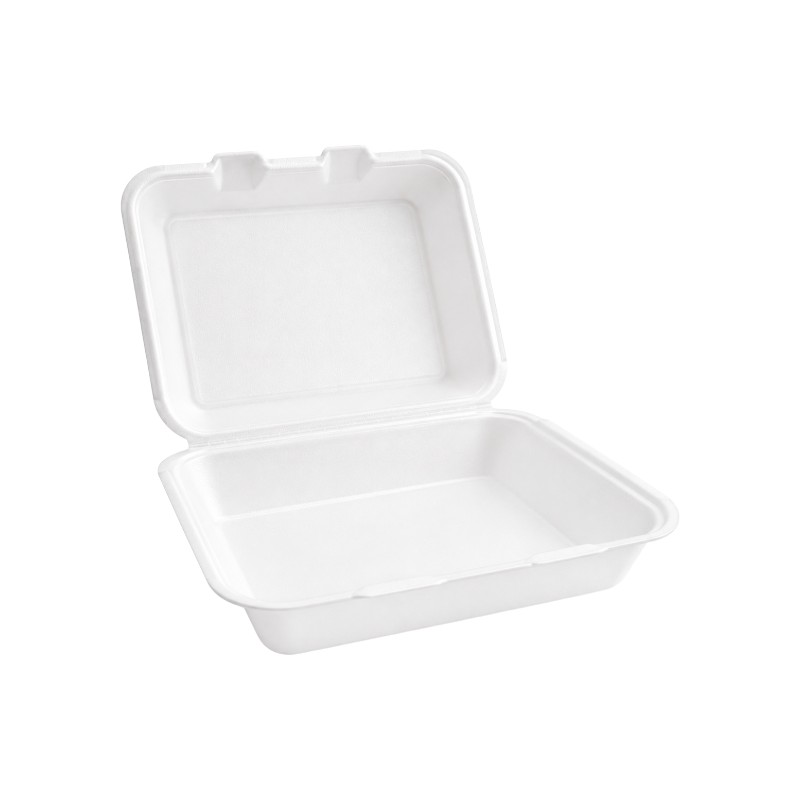 ECOPAX - 8 X 8 X 3 FOAM CONTAINER 1 COMP - 200/CS