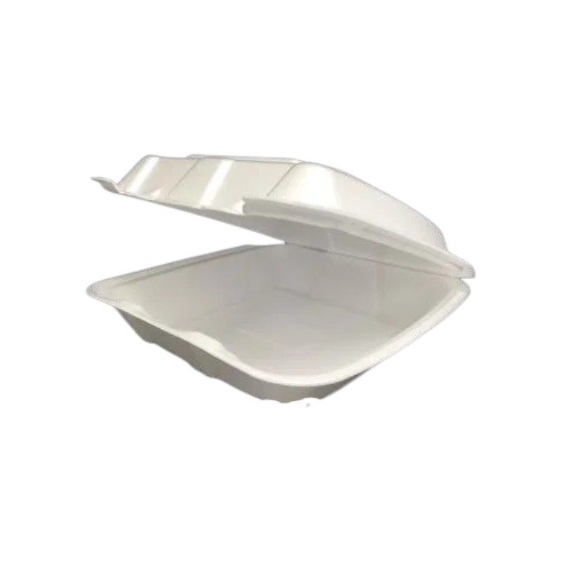 ECOPAX - 9 X 9 X 3 FOAM CONTAINER 3 COMP - 200/CS