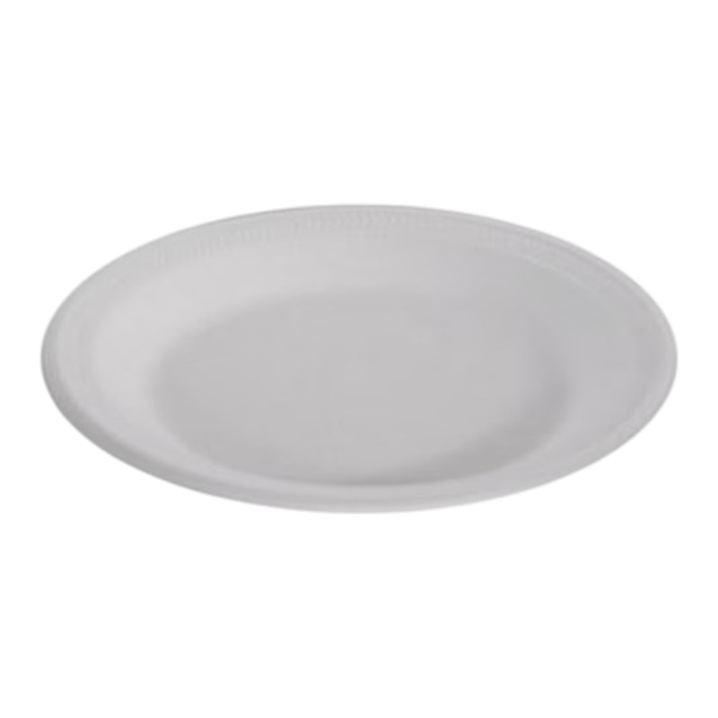 ECOPAX - PLATES 10.25" WHITE FOAM 500/CS