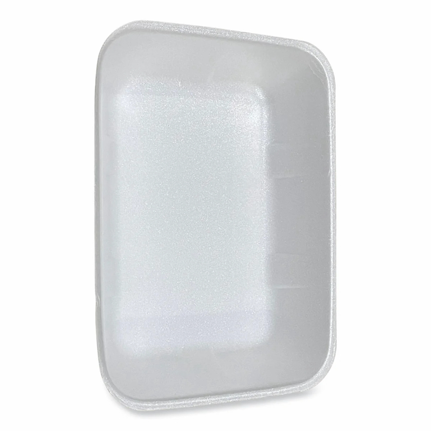 Meat Trays, #20K, 12 x 8.7 x 2.45, White, 250/Carton