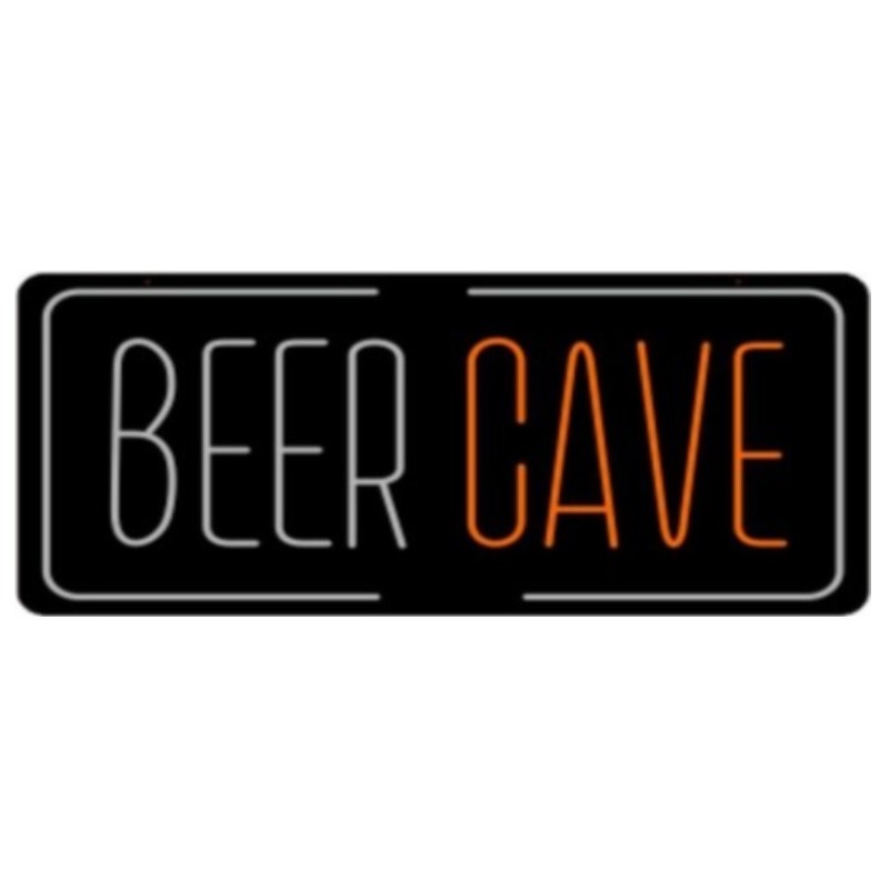 Beer Cave - LED Sign - 1CT - 35×17.5 inch