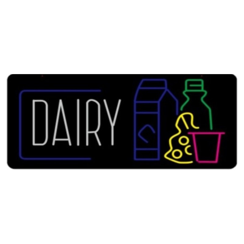 Dairy - LED Sign - 1CT - 35×17.5 inch