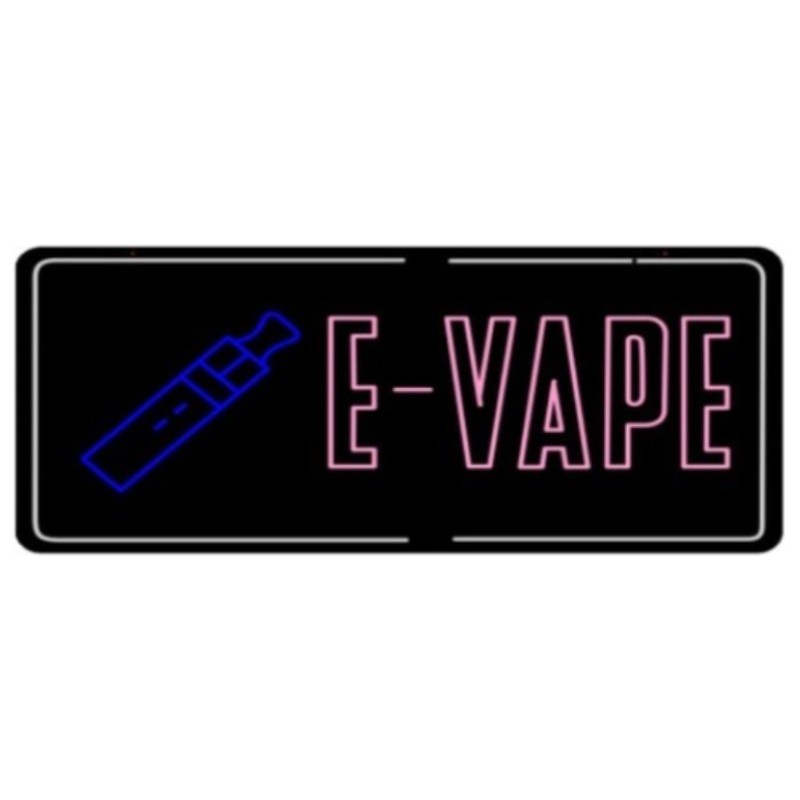 E-Vape - LED Sign - 1CT - 35×17.5 inch