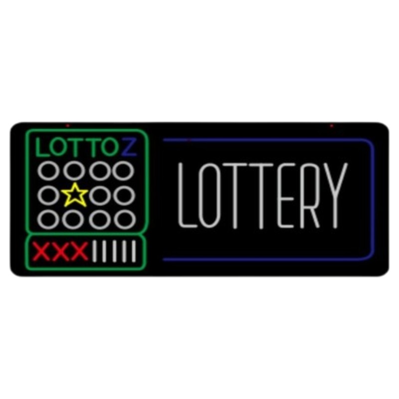Lottery - LED Sign - 1CT - 35×17.5 inch