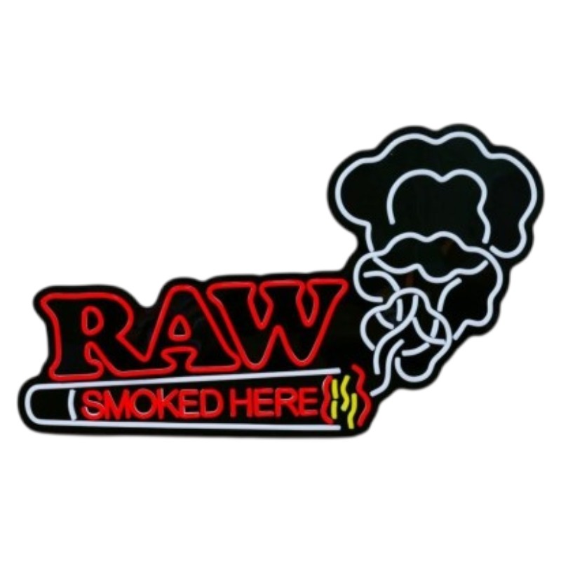 RWA Smoke Here - LED Sign - 1CT - 30×17 inch