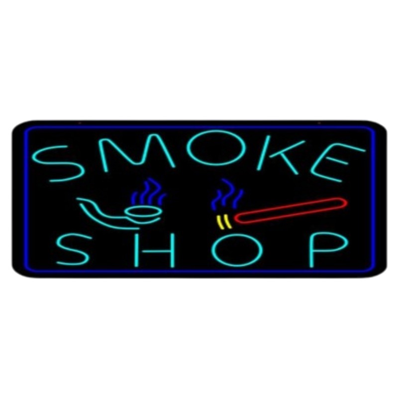 Smoke Shop - LED Sign - 1CT - 27×21.2 inch