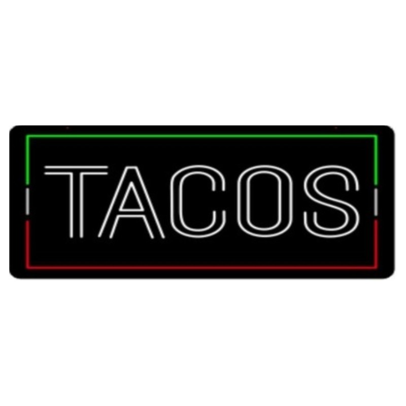Tacos - LED Sign - 1CT - 35×17.5 inch