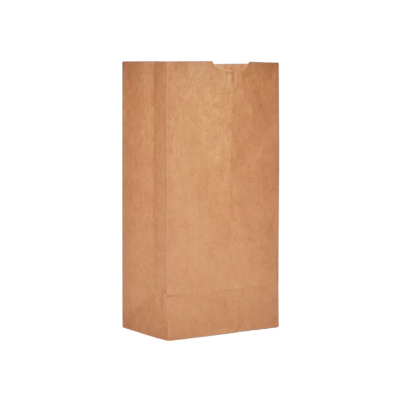 ROCK Kraft Bag NO HANDLE 12X7X17 57# 1/6 BBL - 250 / Case