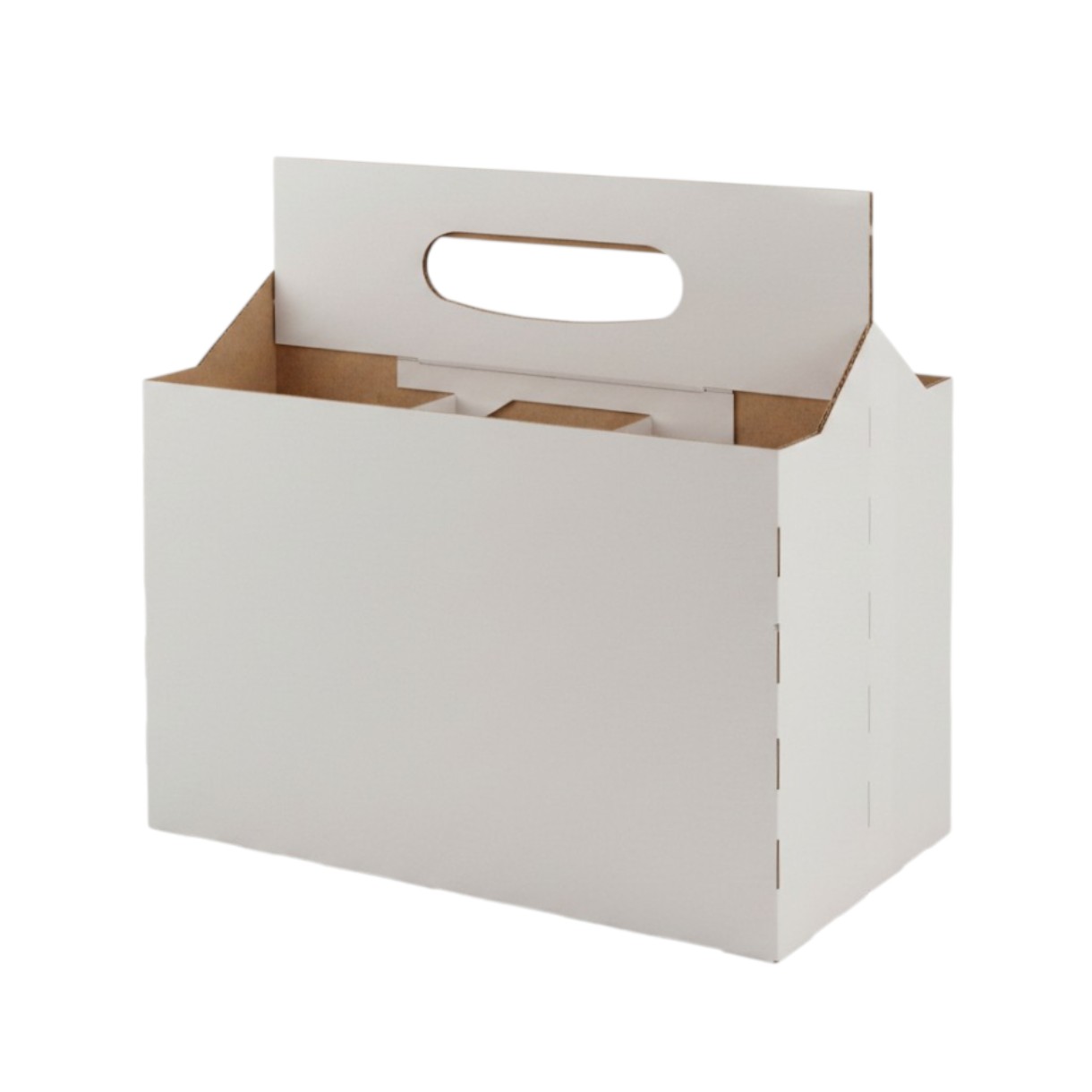 6 PACK BOTTLE CARDBOARD CARRIER - 150/CS