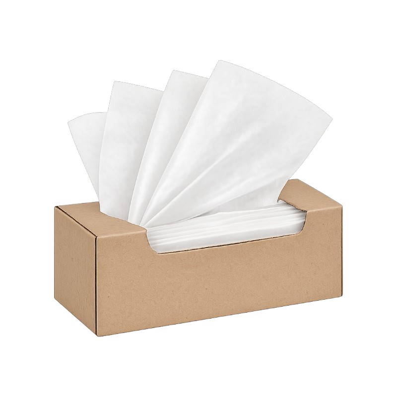 Norpak Logan Wrap Senior Deli Wax Paper 10" x 10.75" Interfolded 12/500cs