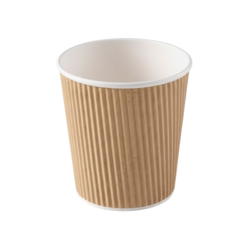 Paper Hot Cup 6oz Ripple 1000/Case