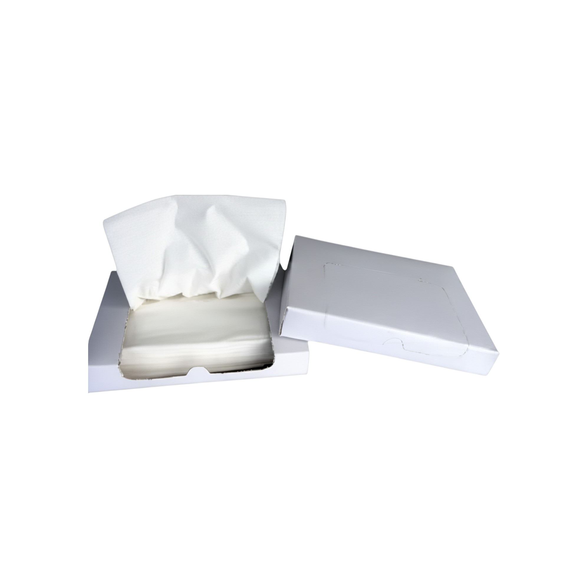 HQ FACIAL WHT TISSUE FLAT - 3000/Cs