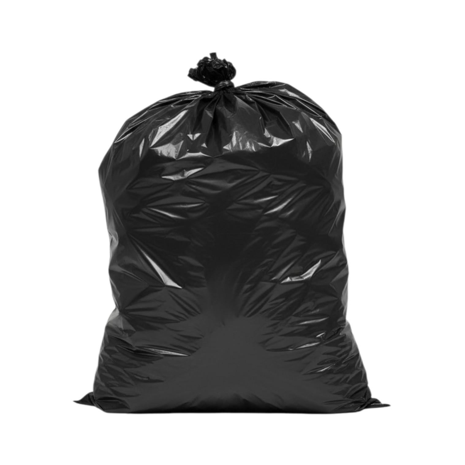DAP TRASH BAG / CAN LINER (PACKETS) BLACK 38 X58 1.2MILS 60 GALLONS 100/CS