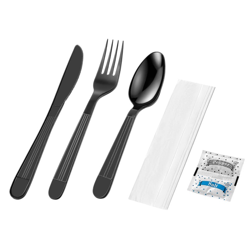 BIOCEAN 6 IN 1 KIT HEAVY WEIGHT BLACK WRAPPED KITS - 250/Cs