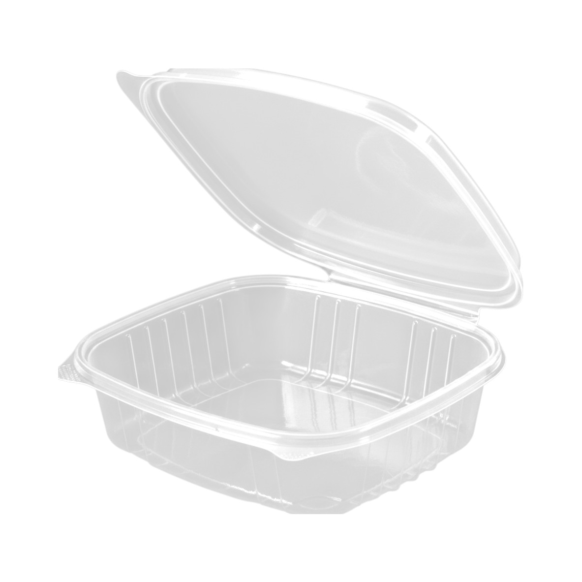 Genpak 24oz Deli Cont Clear Hinged Hi Dome - 200/Case