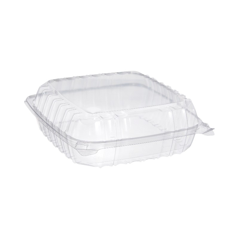 Dart C95PST1 ClearSeal Hinged Lid Plastic Container - 200/Case