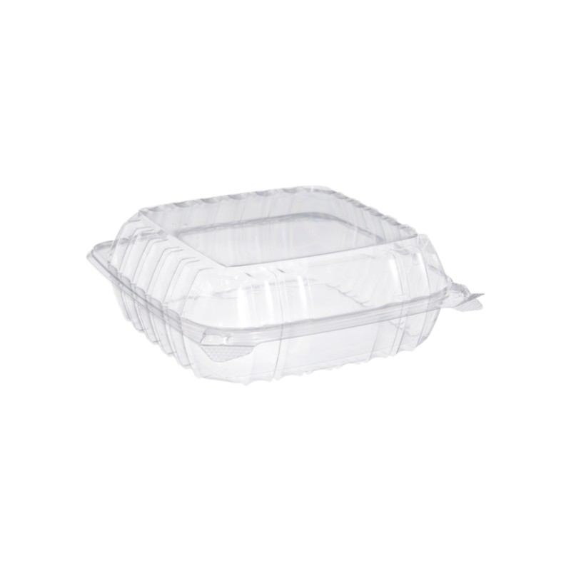 PSC-C90 OPS Hinged Container 8.25"X8.25"X3"  - 250/CASE