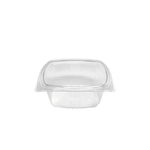 KodaCup RPTHLD16 - 16 OZ RPET CLEAR HINGED LID DELI CONTAINER 200/Case