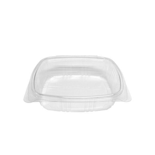 KodaCup RPTHLD24 - 24 OZ RPET CLEAR HINGED LID DELI CONTAINER 200/Case