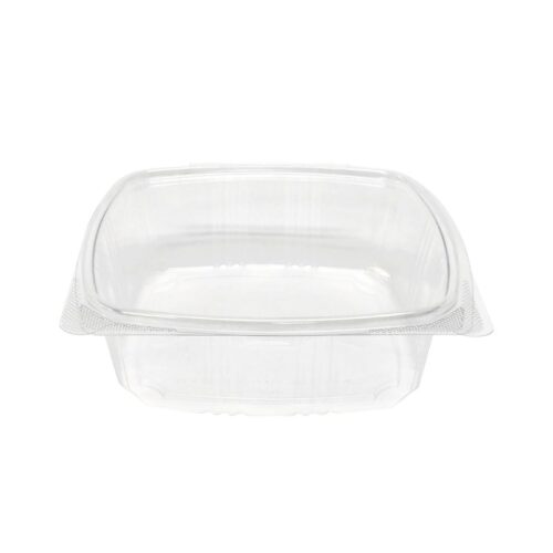 KodaCup RPTHLD48 - 48 OZ RPET CLEAR HINGED LID DELI CONTAINER 200/Case