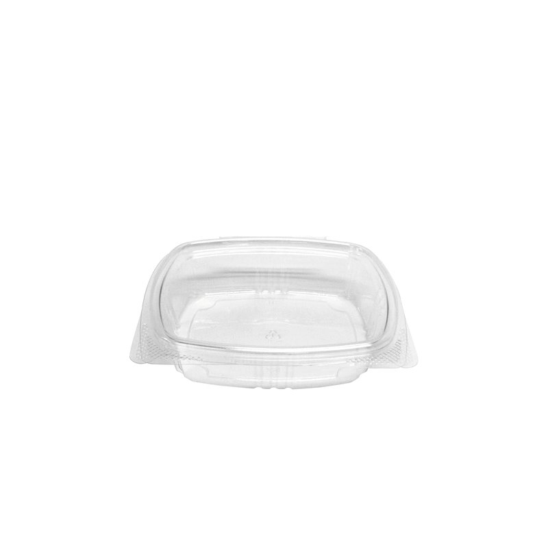 KodaCup RPTHLD8 - 8 OZ RPET CLEAR HINGED LID DELI CONTAINER 200/Case