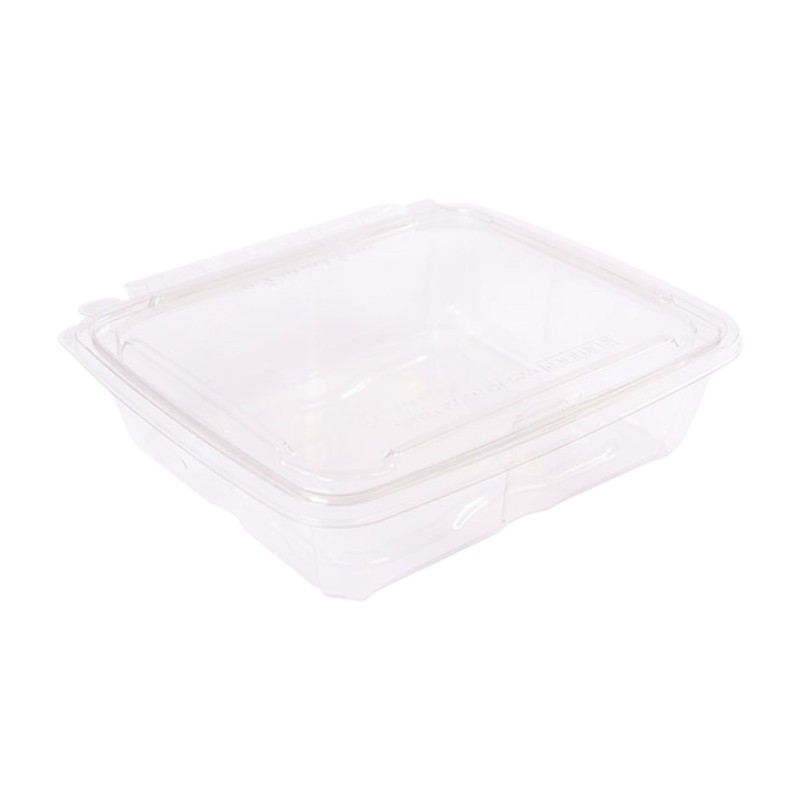 Easy Pack TE48-F-N1 48oz Tamper Evident Hinged Lid Container - 170/Case