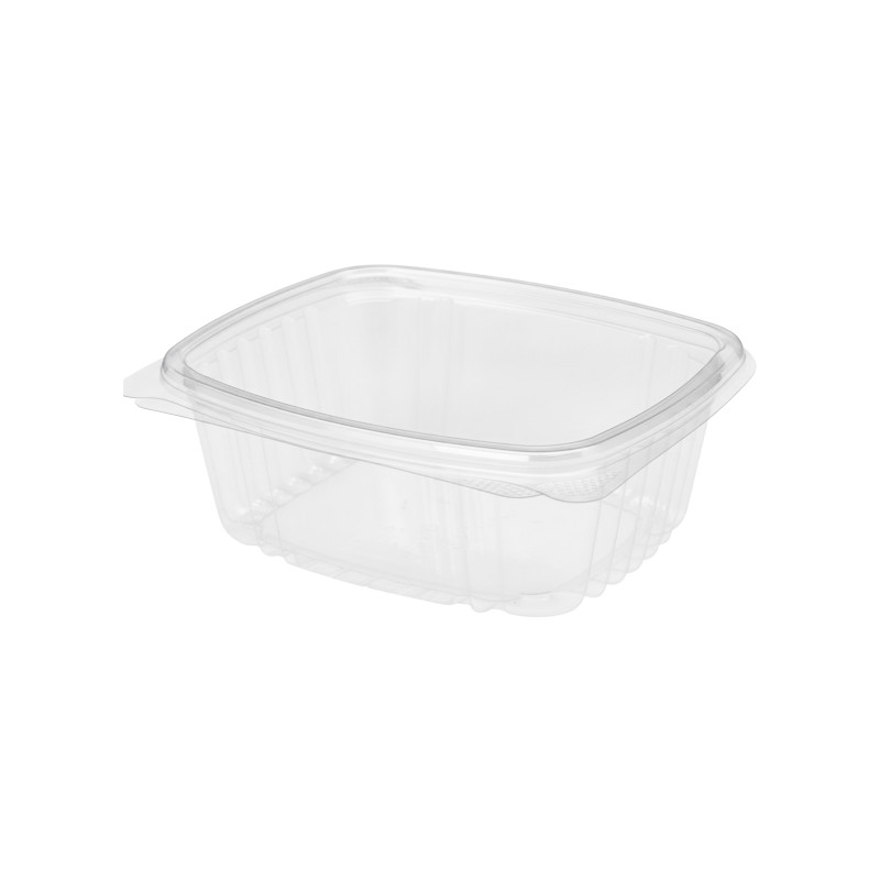 VBDEH12 - HQ PET Clear Hinged LID Container 200/Cs
